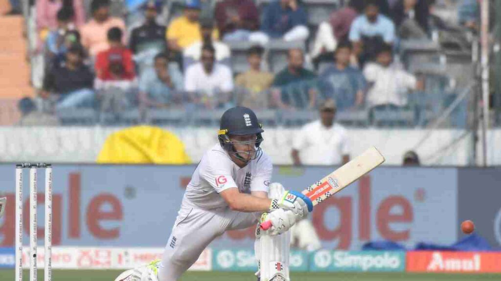 Ollie Pope's Gutsy Century Reshapes the Balance in IND vs ENG 1st Test