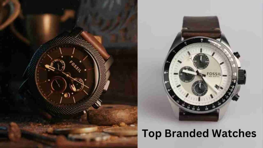 Top 5-Branded Men's Watches in India for Sophisticated and Stylish Choices from Fossil, Casio, Timex, and More