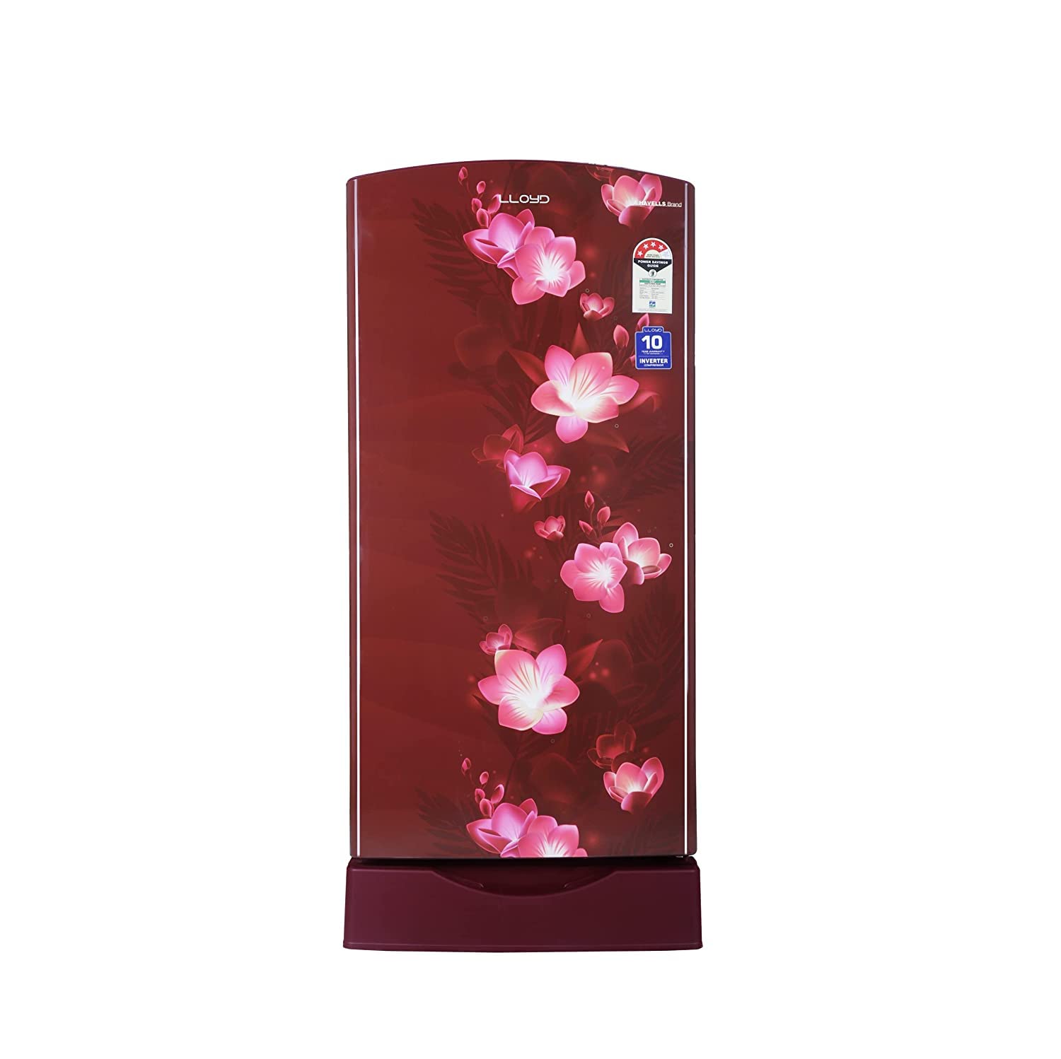 LLYOD 195 L 5 Star Base Stand Inverter Direct Cool One Door Refrigerator