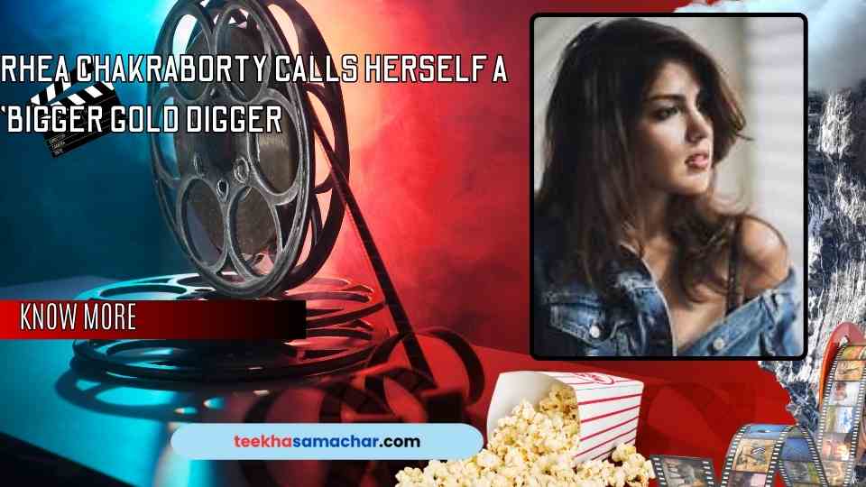 Rhea Chakraborty humorously calls herself a 'bigger gold digger' than Sushmita Sen in her new podcast 'Chapter 2.' Watch Sushmita's epic reply and more in this candid conversation.