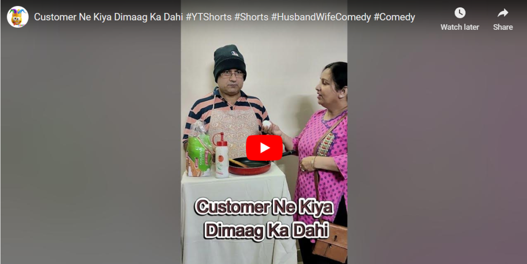 In this hilarious comedy scene, a customer tries to get a double egg dosa for the price of a single by bringing her own egg from home! See how this funny situation unfolds on Rakesh Ke Vlogs.