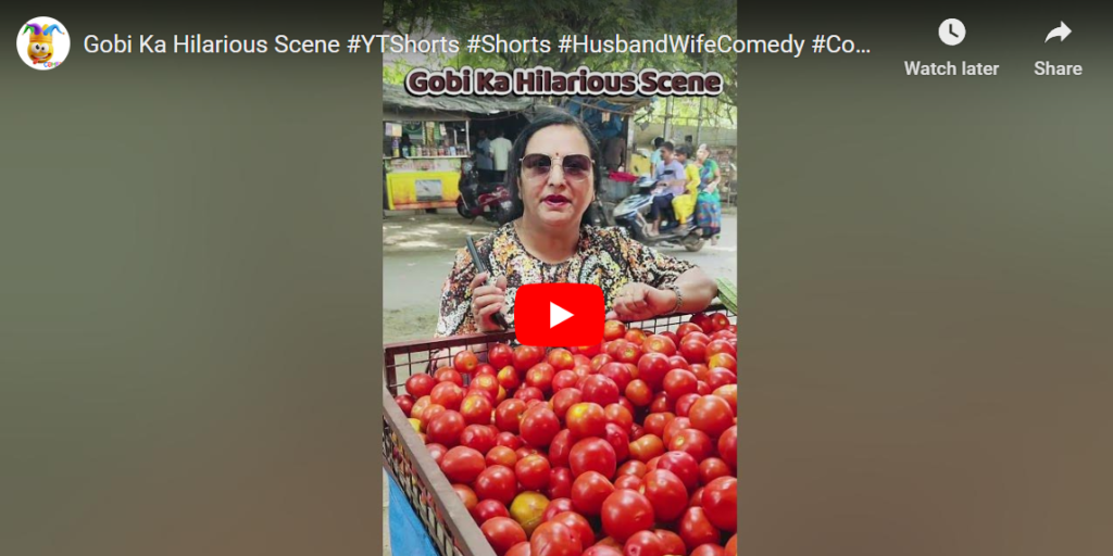 Watch our latest hilarious skit where a lady's confusion at a vegetable shop leads to a laugh-out-loud moment. Will she understand what 'bandh gobi' really is? Don't miss out on this comedy gem on Rakesh Ke Vlogs!