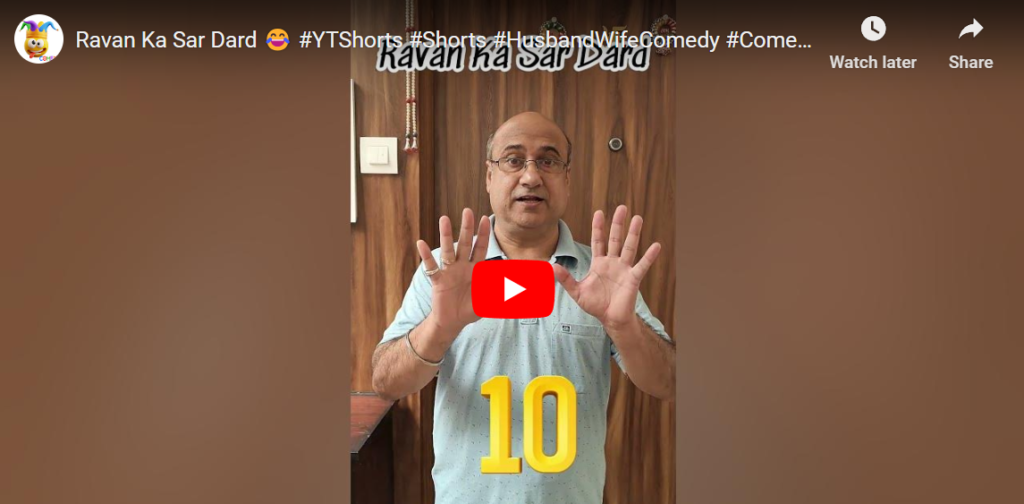 Discover the hilarious reason why a tablet strip has 10 pills, as explained by Ravan's headache story. A must-watch funny video that will leave you in splits!