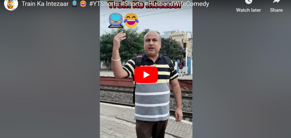 Discover the hilarious skit where a lady stands on train tracks for an unexpected reason. Her logic will have you in splits! A must-watch for a good laugh.