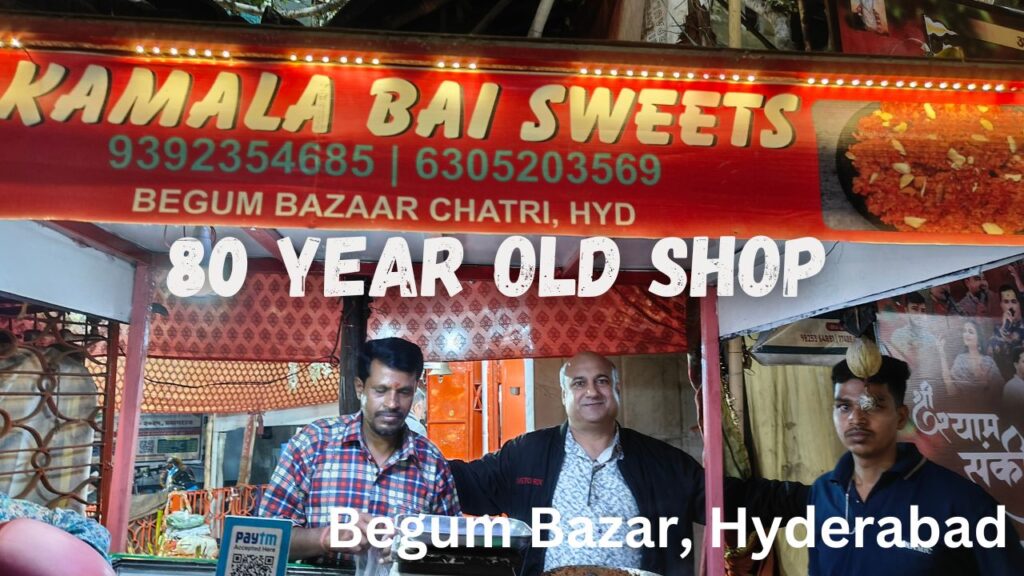 Join us on a sweet journey to Kamala Bai Sweets in Begum Bazaar, Hyderabad, where the legacy of 80 years continues. Meet Anand and Kaushik, the father-son duo preserving this iconic tradition with mouthwatering delights like Ajmeri Kalakhand and Gajar ka Halwa!