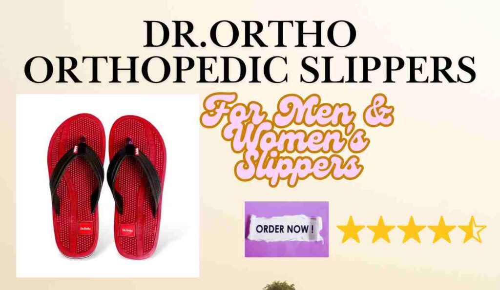 Experience the ultimate in pain relief and comfort with Dr. Ortho Orthopedic Slippers. Perfect for everyday wear, these acupressure slippers improve blood circulation and alleviate body discomfort. Click to learn more.