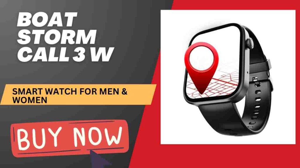 Discover the boAt Storm Call 3 smartwatch with turn-by-turn navigation, Bluetooth calling, HD display, 700+ active modes, and more! Stay connected, fit, and stylish with this feature-packed device. Shop now at unbeatable prices!