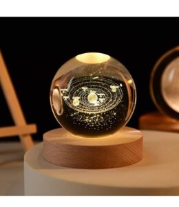 Bring the cosmos to your home! The UPRONex21 3D Galaxy Crystal Ball Night Light features exquisite 3D engraving, a dimmable LED base, and a wooden stand—perfect for decor, gifting, and astronomy lovers.