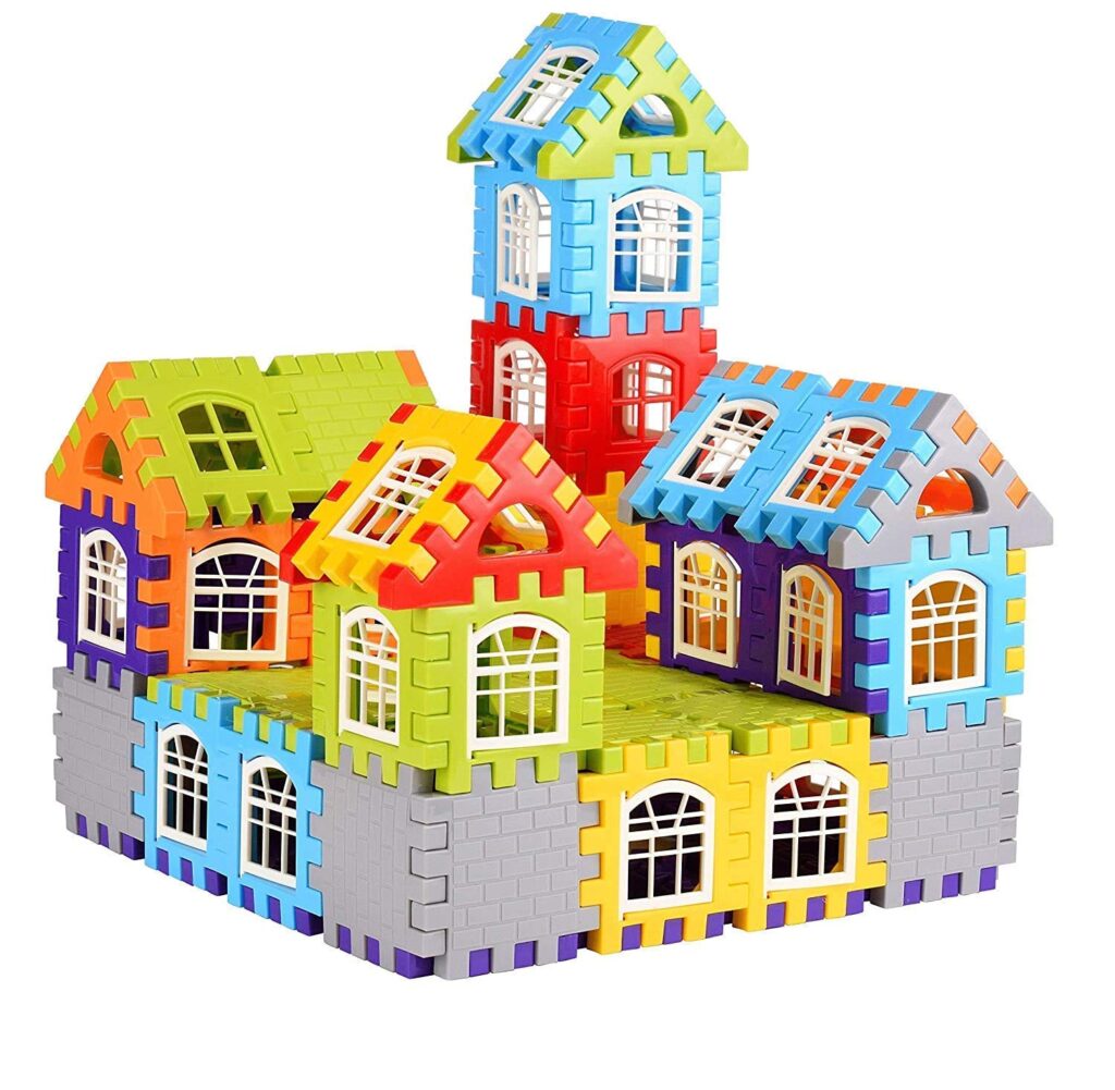 Ignite your child's imagination with Adichai 150 PCS Happy Home House Building Blocks. Designed for hours of creative play, these multicolour blocks feature smooth, rounded edges and attractive windows.