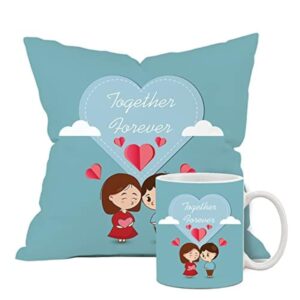 Looking for the perfect Valentine’s Day gift? The Purple Tree Valentine Gift Set with a cozy cushion and a beautiful coffee mug is a heartwarming combo for your special someone.