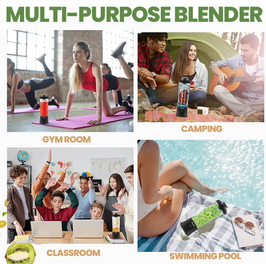 Discover the BlendLife Ultra Portable Juicer & Blender—your perfect companion for silky smoothies, shakes, and fresh juices on the go! With 230W power, pulse mode, LED lights, and a 4000mAh battery, blending has never been easier.