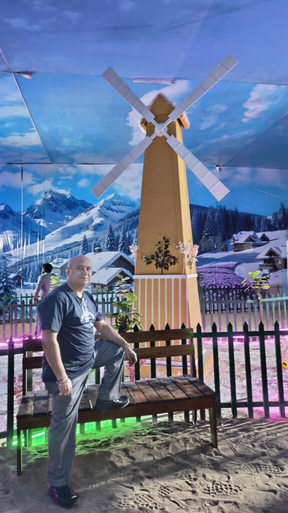 Discover the magical Kashmir Jalkanya Exhibition near Nexus Mall, Kukatpally, Hyderabad. Experience snowy rooms, mountain scenes, and an amazing mermaid underwater performance — perfect for families!