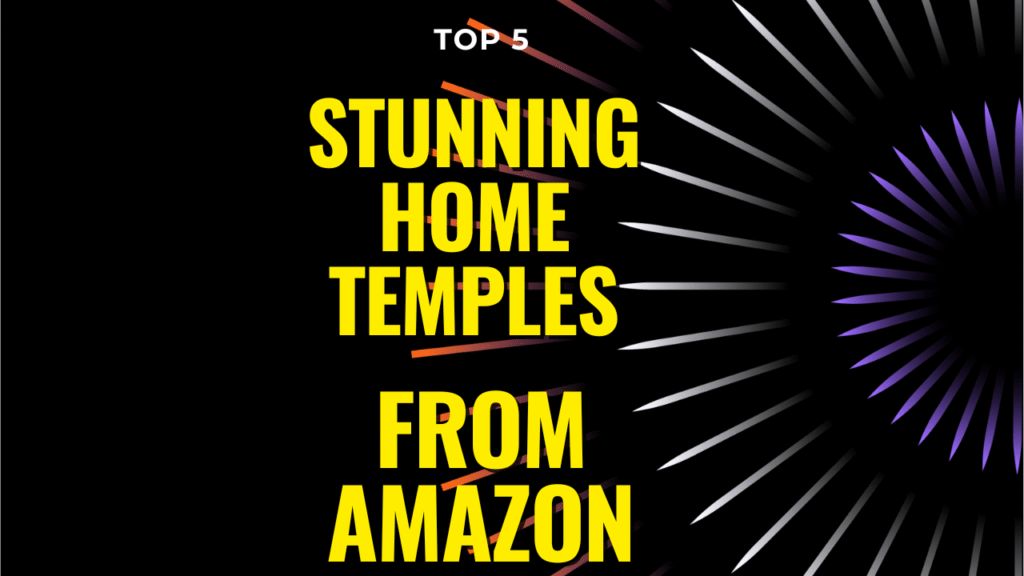 Looking for the perfect wooden temple for your home? Discover the top 5 best home temples on Amazon that blend tradition with elegance. A must-read before you buy!