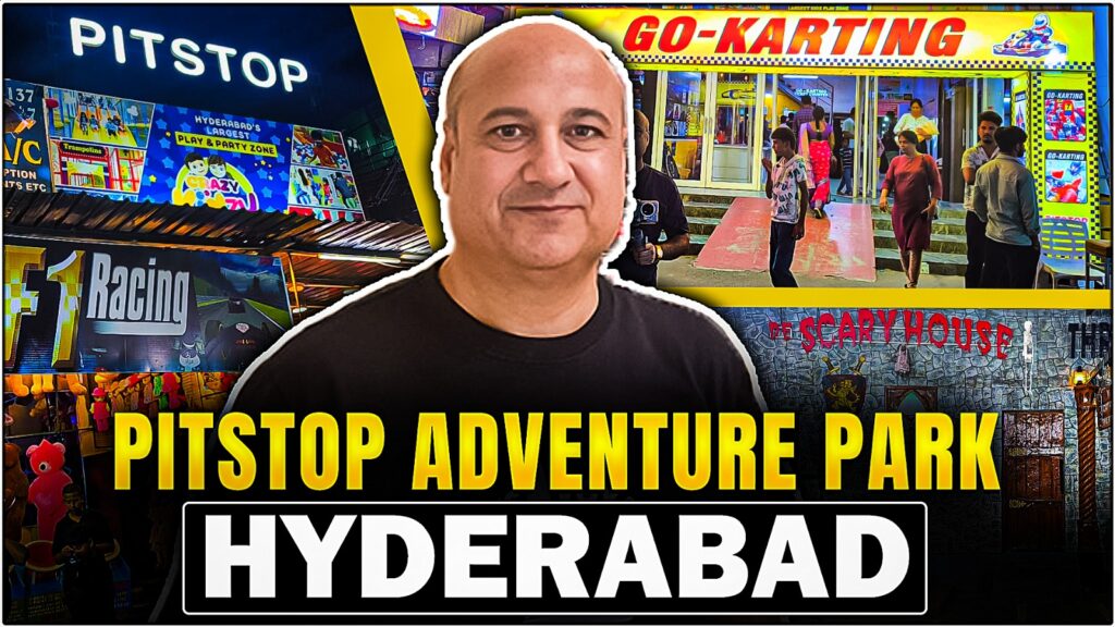 Discover why Pitstop Adventure Park on Necklace Road is the ultimate family destination in Hyderabad! Go‑karting thrills, kids’ electric cars, tasty food court, and 15+ adventure activities await.