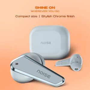 Upgrade your audio game with Noise Buds N1 – 40 hours of playtime, Quad Mic ENC, ultra-low latency, and Instacharge. Perfect sound, stylish finish!