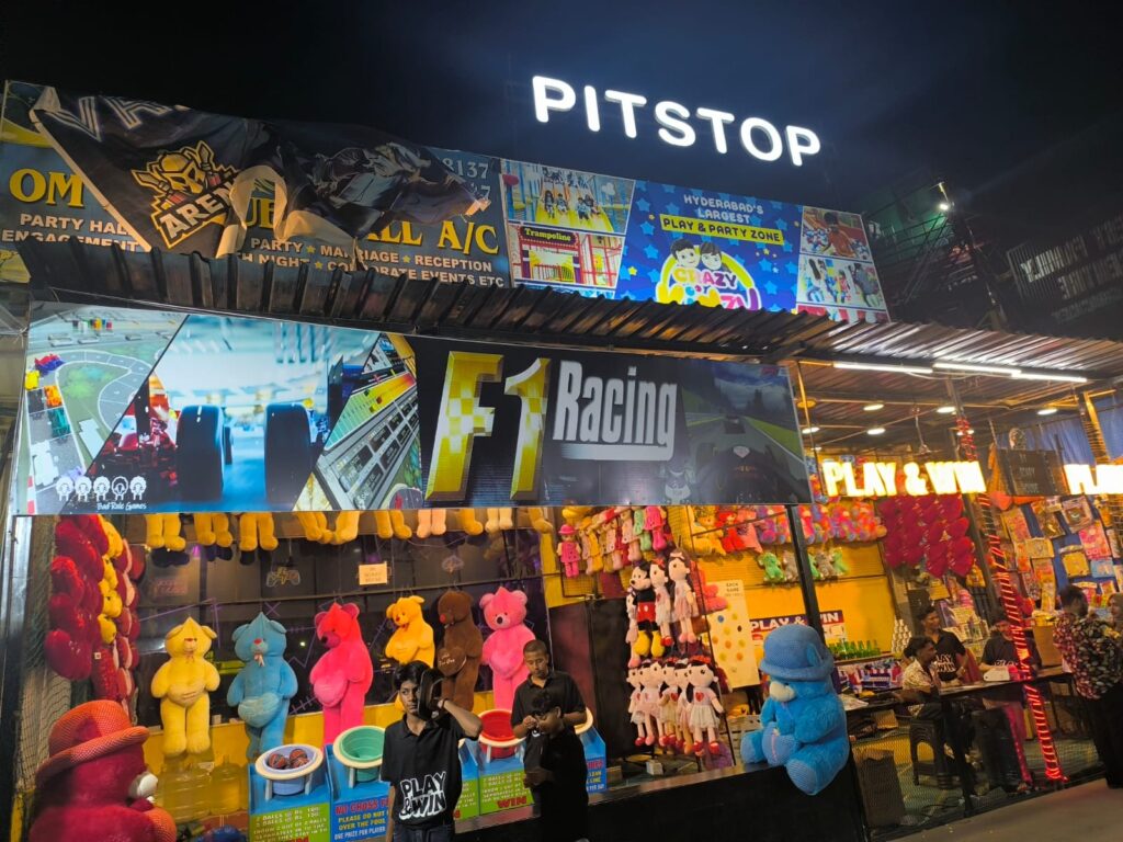 Discover why Pitstop Adventure Park on Necklace Road is the ultimate family destination in Hyderabad! Go‑karting thrills, kids’ electric cars, tasty food court, and 15+ adventure activities await.