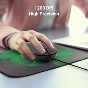 Looking for a lightweight, high-precision mouse that works flawlessly on Windows & Mac? Discover the Zebronics Zeb-Power Wired USB Mouse with 1200 DPI optical sensor and stylish plug & play design. Perfect for work and casual gaming!