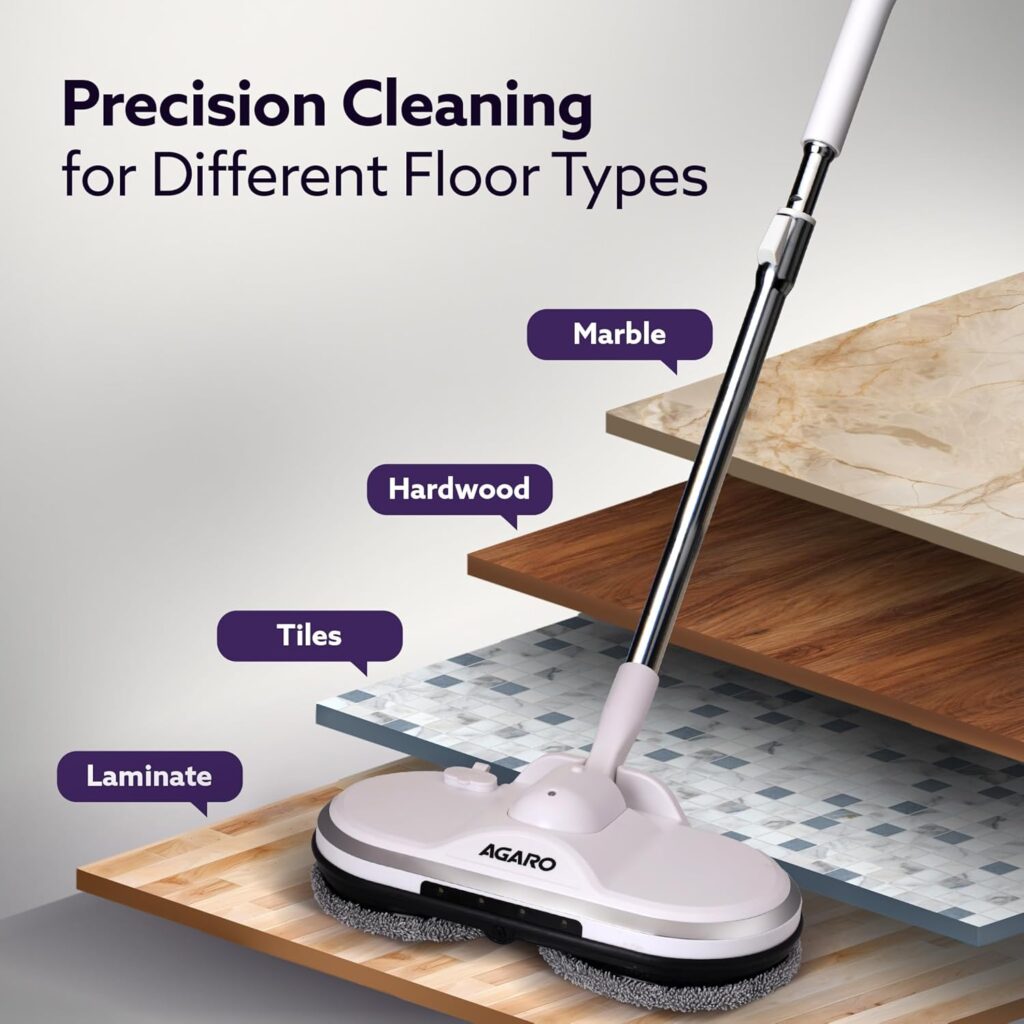 Discover the AGARO Regency Electric Spin Mop—India’s fastest-selling electric floor cleaner. With automated spinning, lightweight design, and spotless results, this mop is becoming a must-have for modern homes.