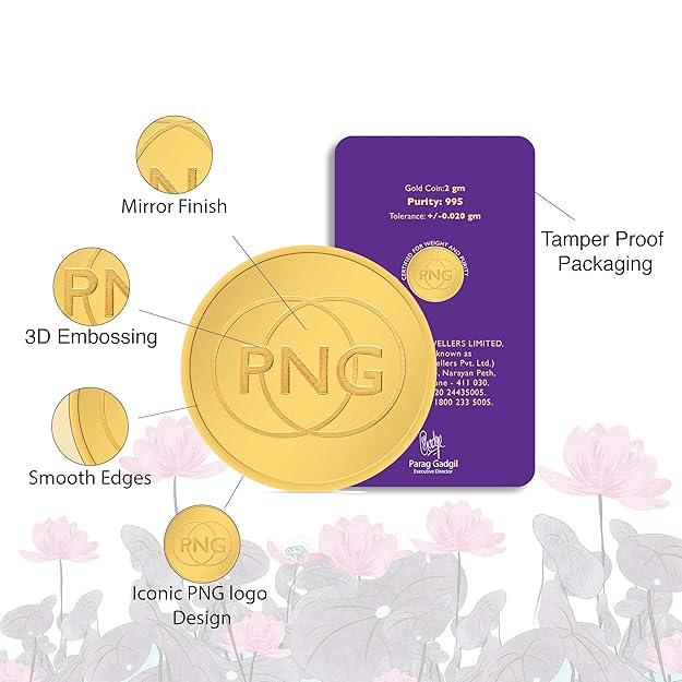 Looking for a smart investment or a meaningful gift? The P.N.Gadgil Jewellers 24k 2gm Yellow Gold Coin is pure, certified, and highly trusted. Discover why it’s a trending favorite for gold buyers online.