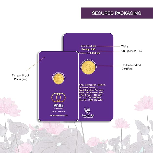 Looking for a smart investment or a meaningful gift? The P.N.Gadgil Jewellers 24k 2gm Yellow Gold Coin is pure, certified, and highly trusted. Discover why it’s a trending favorite for gold buyers online.