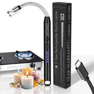 Discover the revolutionary Electric Rechargeable Plasma Gas Lighter from STRAW&WEAVE. With a flexible 360° neck, windproof arc, and USB charging, it’s the ultimate modern kitchen tool every Indian home needs.