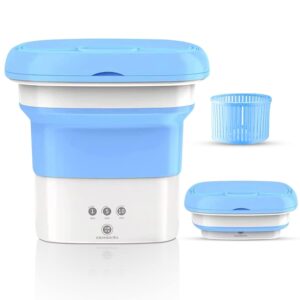 Discover how the ROMINO 0.8Kg Portable Foldable Mini Top Loading Washing Machine is revolutionizing laundry for students, travelers, and small families. A must-have compact gadget!