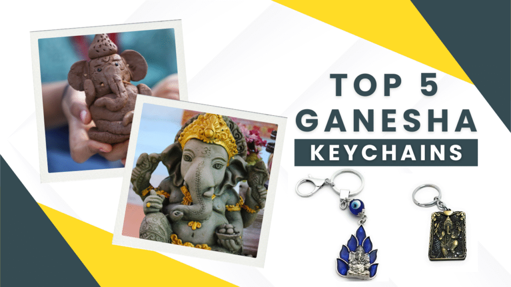 Discover the best Lord Ganesha keychains on Amazon that combine spirituality and style. From brass to wooden and designer finishes, here are the top 5 keychains perfect for gifting or daily use.