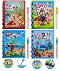 Discover the SNOZIO Reusable Magic Water Quick Dry Book – a mess-free, reusable, and educational coloring pad for kids. Perfect for travel, safe for toddlers, and fun for hours.