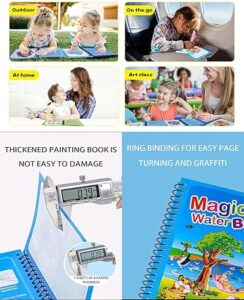 Discover the SNOZIO Reusable Magic Water Quick Dry Book – a mess-free, reusable, and educational coloring pad for kids. Perfect for travel, safe for toddlers, and fun for hours.