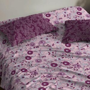 Experience luxury with Trident's 100% Cotton Bedsheet – Soft, breathable, and perfect for queen-size beds. Comfort and elegance redefined.