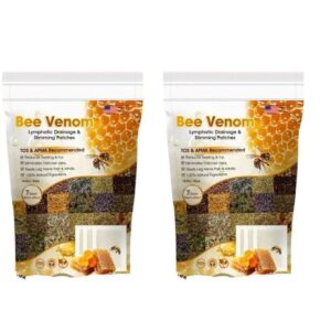 Say goodbye to stress & toxins! Try Skylike Bee Venom Foot Patches – detox, brighten skin & boost energy while you rest. Pack of 2 with 20 patches.”