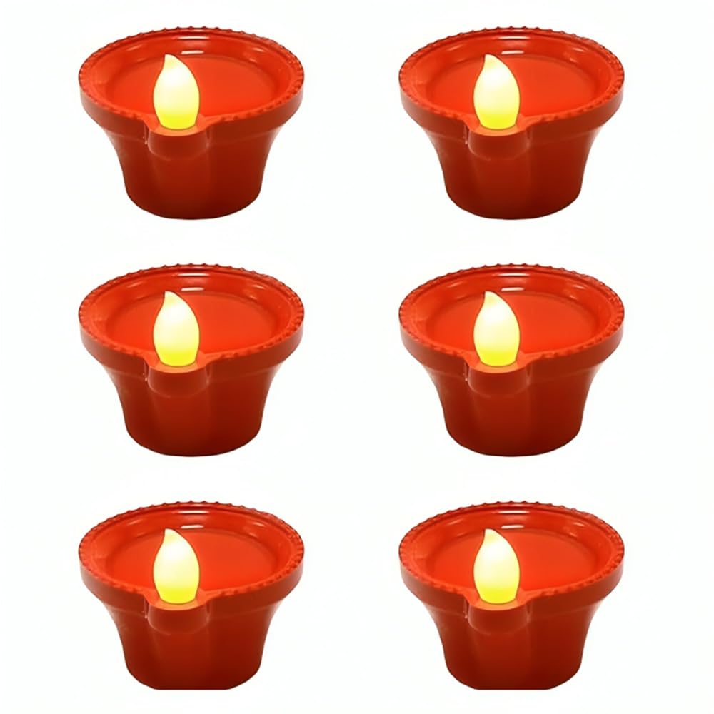 Celebrate Diwali safely and beautifully with Desidiya® Water Sensor Diyas. These flameless, smokeless LED diyas glow like real oil lamps, creating a warm festive ambiance without fire hazards. Perfect for puja, home décor, and gifting.