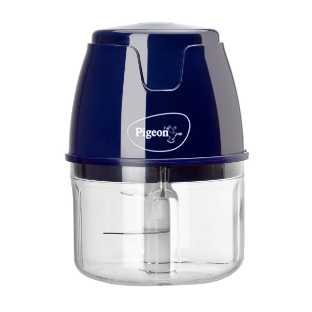 Tired of chopping? The Pigeon Zoom Electric Chopper chops veggies & fruits in 10 SECONDS! Portable, powerful & cordless. Get ready for effortless cooking! Buy now.