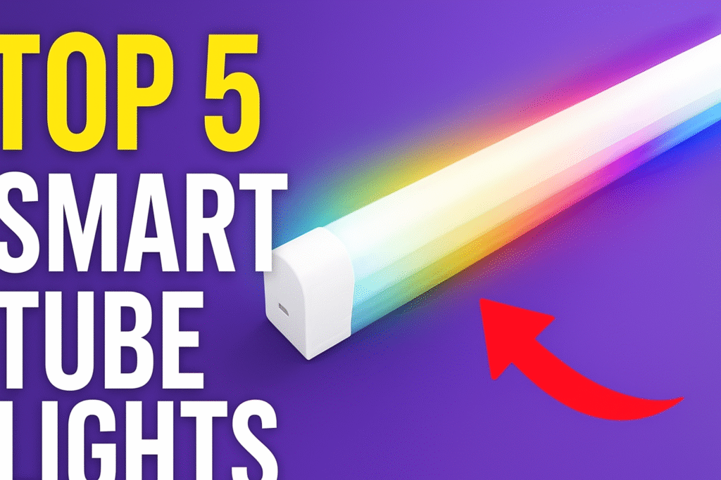 Compare the top 5 smart tube lights on Amazon — Wipro, Philips, Orient, Syska — features, brightness, Alexa/Google support, pros/cons & best picks for every room.