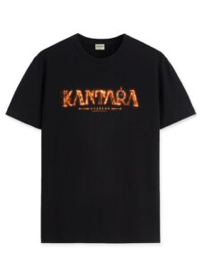 ADRO x Kantara Official T Shirt for Men | Regular Fit Cotton Lycra T-Shirt| Mens Printed Tshirt | Official Movie Merchandise