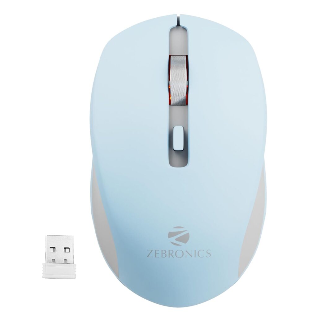Experience smooth precision and effortless navigation with the ZEBRONICS Zeb-Jaguar Wireless Mouse. This stylish, lightweight, and high-precision mouse delivers comfort, speed, and freedom — perfect for work, study, or play.