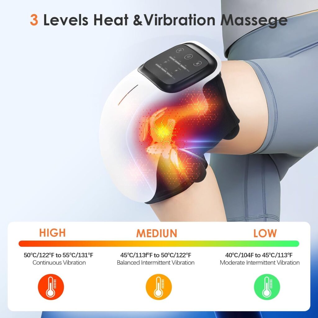 Grab the Black Friday–exclusive 70% off on the Knee Massager for Joint Pain Relief with heat, vibration, red light therapy, and cordless design. A rechargeable physiotherapy device for arthritis, stiffness, swelling, and age-related joint pain—ideal for men, women, and elders.