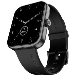 Noise Pulse 2 Max 1.85" Display, Bluetooth Calling Smart Watch, 10 Days Battery, 550 NITS Brightness, Smart DND, 100 Sports Modes, Smartwatch for Men and Women (Jet Black