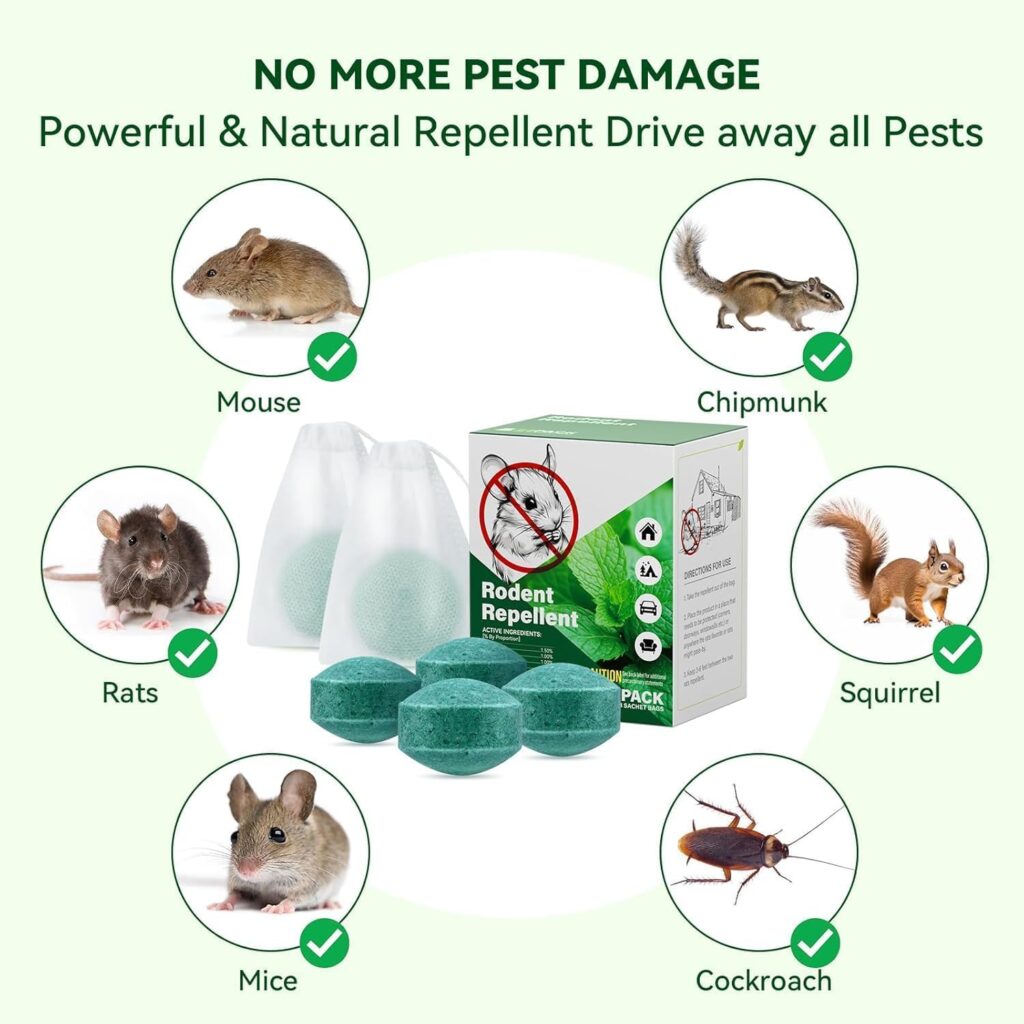 Tired of rats chewing wires or sneaking into your kitchen? Discover Rat & Mouse Repellent Balls — a 100% natural, peppermint-based rodent control solution that’s safe for kids, pets, and your home. Perfect for cars, garages, and gardens!