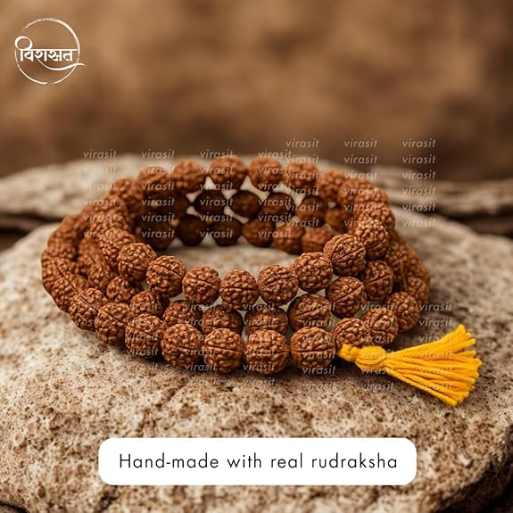 Discover the power of the 5 Mukhi Rudraksha Mala 108 Beads Original Certified—a natural, handcrafted Panchmukhi Japa Mala ideal for Shiv Puja, meditation, chanting, and yoga. Learn why this authentic, lab-tested Rudraksha mala is trusted by thousands for peace, protection, and spiritual growth.