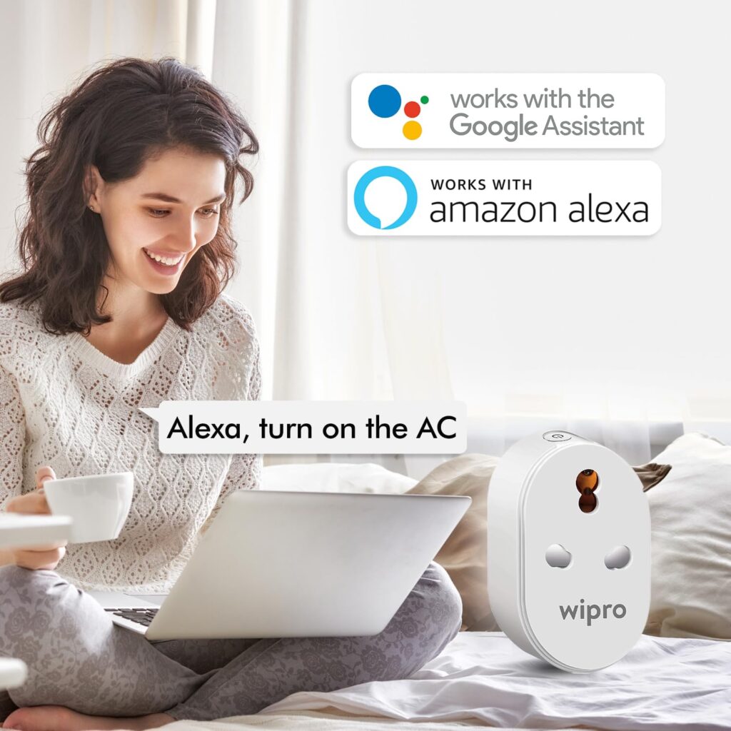 Discover the Wipro 16A Wi-Fi Smart Plug with Energy Monitoring – control large appliances like ACs and geysers, monitor energy use, schedule remotely and use Alexa/Google voice commands. Dive into features, setup tips and real-world value.