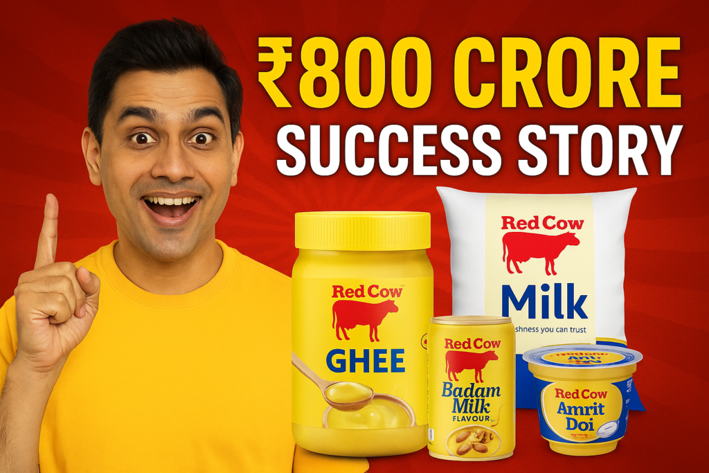 Discover the inspiring journey of Red Cow Dairy — from humble beginnings to a dairy powerhouse. Learn why their ghee, badam milk, curd and more are winning hearts across India. Plus, see my top 8 favourite Red Cow products (with links) worth trying today!