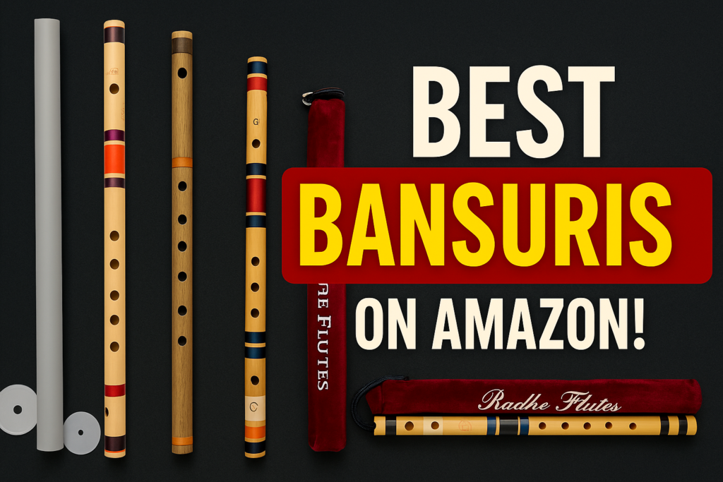 Discover the top 5 bansuris on Amazon for beginners, students and serious learners. Compare sound, build, tuning and value before you buy your next flute.