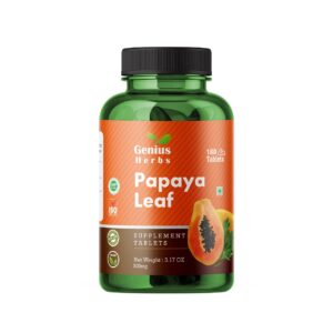 Discover how Papaya Leaf Tablets 1000 mg Per Serving support digestion, detox, and immunity naturally. A complete human-friendly review + benefits + FAQs.