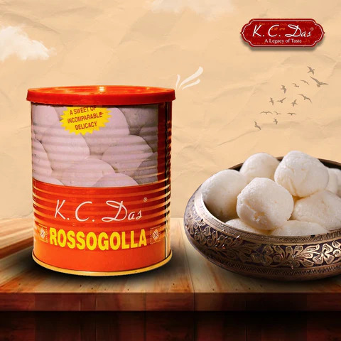 KC Das Canned Rossogolla: Savor the Magic of Bengal Anytime, Anywhere. You can enjoy the taste of these iconic soulful Bengali spongy chhana balls dipped in sugar syrup, no matter where you are in India.