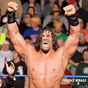 Kundan Store The Great Khali WWE HD Matte Finish Poster, 12 * 18 Inches, Unframed Multi Color Poster