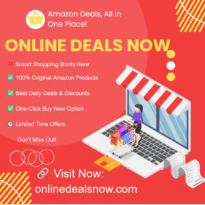 Discover trending products, exclusive Amazon deals, and best online discounts at OnlineDealsNow.com — your one-stop destination for home essentials, gadgets, fashion, and festive gifts. Shop smart, save big, and find the best offers updated daily!