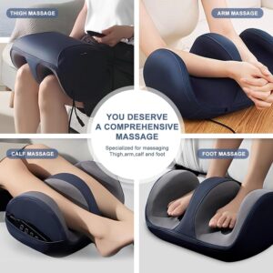 Relieve foot and calf pain instantly with the YOGIMOONI shiatsu foot massager with heat. Deep kneading, circulation boost, and stress relief at home.