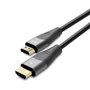 Experience ultra-smooth 8K@60Hz & 4K@120Hz gaming/movies with Zebronics HDMI 2.1 cable. 48Gbps speed, eARC/CEC, gold-plated & Dolby/DTS support. Perfect for PS5, soundbars & more!
