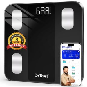 Discover how the Dr Trust USA 526 Legend smart scale tracks 14 body metrics beyond weight. Transform your fitness journey with accurate body composition analysis and app sync. Read our complete guide!